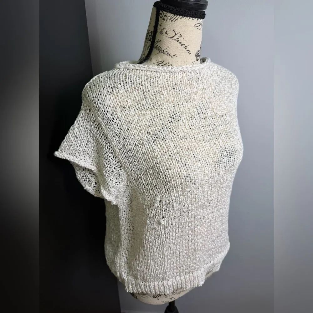 J.Crew Montauk textured sweater-tee Size L